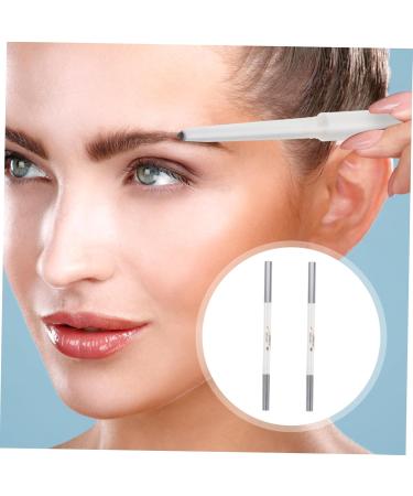 Didiseaon 2pcs Brow Pencil with Brush Gray Eyebrow Pencils Eyebrow Pencil Brown Abs (shell) - Buy Online on GoSupps.com