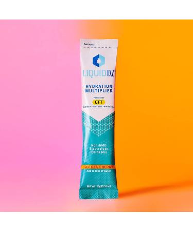 Liquid I.V. Hydration Multiplier - Golden Cherry Electrolyte Drink Mix (16 Pack) | Hydration Powder Packets | Single-Serving Stick | Non-GMO - Buy Online on GoSupps.com