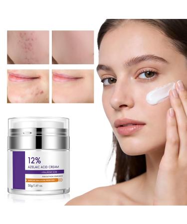 12% Azelaic Acid Cream for Face Acne Cream Azelaic Acid Serum for Acne & Post-Acne Marks Fades Acne Scars & Soothes Skin Regulates Sebum Production Suitable for Oily & Acne-prone Skin Care 1.69 OZ - Buy Online on GoSupps.com