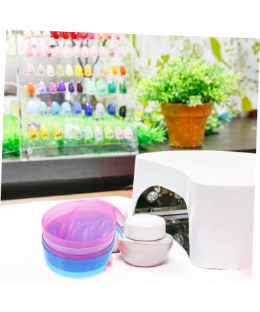 VALICLUD Bol Manucure pour Dissolvant de Vernis Ongles 4 Pi ces Taille Standard Polypropyl ne Solide Usages Professionnels et Domicile Salon de Beaut Couleurs Al atoires - Buy Online on GoSupps.com