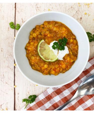 Preparation for Dahl with yellow lentils turmeric paprika and cayenne pepper - Sabarot - Buy Online on GoSupps.com