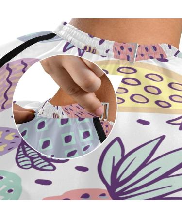 Waterproof Barber Cape - Colorful Pineapple & Cheetah Haircut Bib for Men & Women | Unisex Hair Cutting Cape - Shop Now - Buy Online on GoSupps.com
