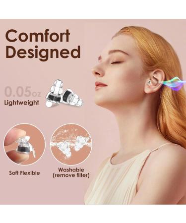 Retasica High Fidelity Concert Ear Plugs Reusable Noise Cancelling Earplugs for Concerts Noise Reduction Musicians Music Festival Easy to Use - Buy Online on GoSupps.com