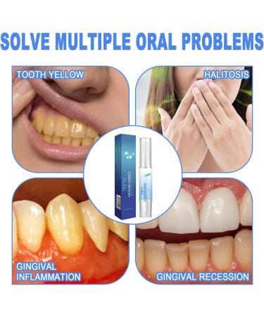 Jinxsen Teeth Whitening Essence Pen - Natural Stain Remover Gel Fast & Sensitivity-Free Travel-Friendly Tooth Whitening Solution - Buy Online on GoSupps.com