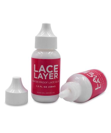 Invisible Bonding Glue for Lace Wigs - 1.3oz Waterproof Lace Frontal Adhesive - Strong Hold for Frontals, Closures - Lace Layer Wig Glue - Buy Online on GoSupps.com