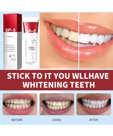 Sp8 Toothpaste Sp-8 Toothpaste Sp 8 Probiotic Toothpaste for Stain Removal Deep Cleaning Toothpaste Sp-8 Toothpaste Whitening(120g) - Buy Online on GoSupps.com