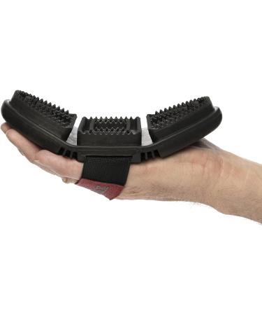 LeMieux Flexi Curry Comb for Horses - Black - Ergonomic Shape - Flexible - One Size One Size Black - Buy Online on GoSupps.com