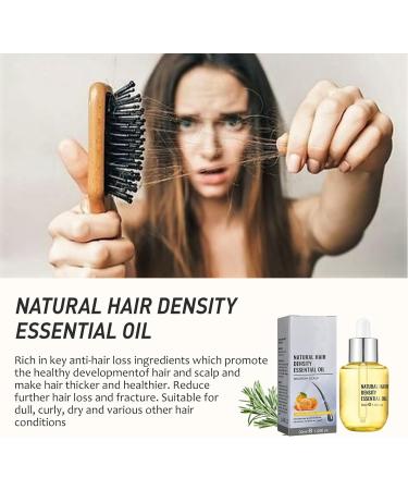 Hair Growth Essence Oil Natural Hair Density Essential Oil Ginger Hair Regrowth Essence Nourishes Repair Dry Damaged Hair - Buy Online on GoSupps.com