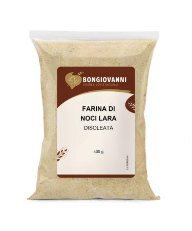 BONGIOVANNI FLOURS AND NATURAL GOODNESS Arina di Noci Lara déshuilé (31% proteins) 400g 0.40 kg