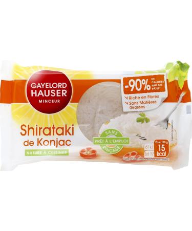 GAYELORD HAUSER - Konjac - Shirataki by Konjac - Nature - No Rinse - Ready to Use - 10 Packs of 160g - Buy Online on GoSupps.com