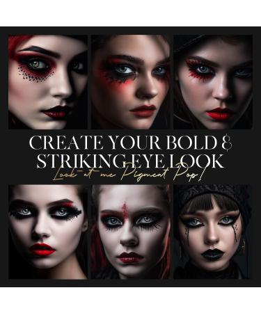 BEPHOLAN Matte Eyeshadow Palette - Red, White, Black | High Pigment Eyeshadow for Gothic Vampire Makeup - Buy Online on GoSupps.com