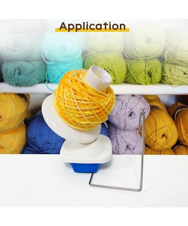 MYFULLY Manual Yarn Ball Winder - 4-Ounce Capacity Hand-Operated Holder for Swift Yarn Wool Fiber String Ball - Buy Online on GoSupps.com