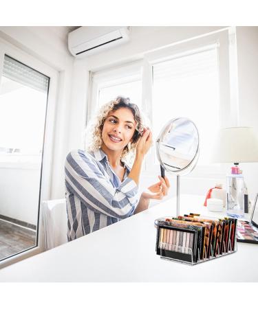 LALAFINA Makeup Organizer Drawer Organizer Portable Clear Practical Makeup Beauty Organizer Eyeshadow Palettes Organizer Vanity Organizer Eyeshadow Holder Makeup Organizer Drawers Transparent 17x12.5cm - Buy Online on GoSupps.com