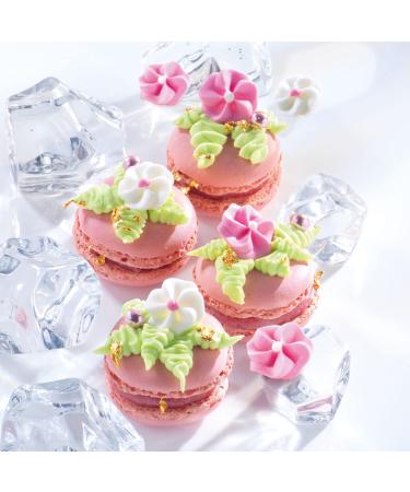 G nthart BackDecor Sugar Flowers Pink & White Edible Decorations for Baking - Buy Online on GoSupps.com