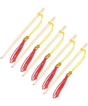 Healifty Earwax Removal Kit - 5 Sets Spoon & Curette Tools for Adults, Yellow Wax Cleaner Set for Comfortable Ear Cleaning - Digger & Picker Tools - Yellowx5pcs - Buy Online on GoSupps.com