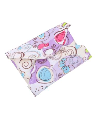 Pantiliners for Women 1 PC Napkin Women's Pads Adult Pads Period Pad Reusable Reusable Pads Women Menstrual Pad Multipurpose Nursing Pad Menstrual Napkin Washable Mother Colorful 1 Count (Pack of 1)