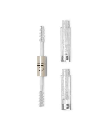 e.l.f. Clear Brow & Lash Mascara  Dual-Sided Clear Brow Gel & Mascara For Groomed Brows & Lashes  :Long-wear Formula  Vegan & Cruelty-Free 0.084 Fl Oz - Buy Online on GoSupps.com