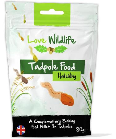 Love Wildlife Tadpole Food Twin Pack 2 x 80g Newts Frogs Toads - Buy Online on GoSupps.com