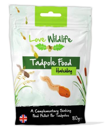 Love Wildlife Tadpole Hatchling Food 80g - Frogs Toads Newts - Buy Online on GoSupps.com