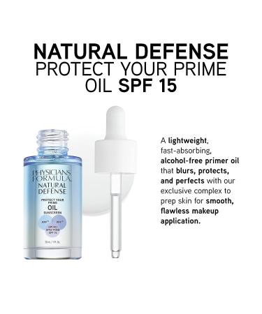 Physicians Formula Natural Defense Primer SPF 15 - Oil-Free, Full Spectrum Protection - Buy Online on GoSupps.com