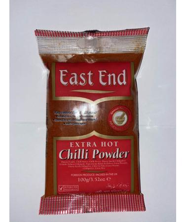 East End Poudre de piment extra chaud, 100 g