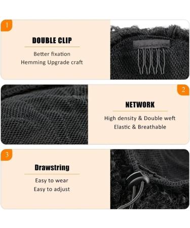 Ponytail Extension Drawstring Ponytail Hair Extension Hairpieces For Women 10inch Short Kinky Curly Synthetic Afro Puff Curly Ponytail Hair Extension(White) 10inches White - Buy Online on GoSupps.com