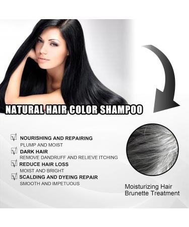  Grgowe Natural Hair Darkening Black Hair Shampoo Shampoo for Black Hair Polygonum Multiflorum Shampoo He Shou Wu Shampoo For Grey Hair Dry And Damaged Hair Men And Women - Buy Online on GoSupps.com