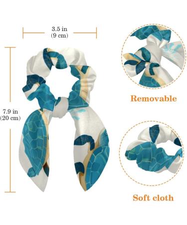 6 Pieces Bow Hair Scrunchies Rabbit Bunny Ear Scrunchies Animal Zebra Pattern Bow Bowknot Scrunchies Bobbles Elastic Hair Ties Ropes Ponytail Holder Accessories for Women Girls Color 9 - Buy Online on GoSupps.com