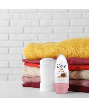 Dove Go Fresh Pomegranate Roll-On Anti-Perspirant Deodorant 50ml - Stay Fresh All Day with Long-Lasting Protection - Buy Online on GoSupps.com