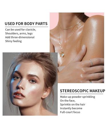 2Pcs Fairy Highlight Patting Powder Stick Makeup - White Moonbeam - Buy Online on GoSupps.com