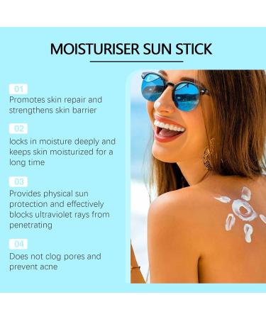 OLLZPJFPK Moisturizing Protective Stick Moisturizing Refreshing Non-sticky Waterproof UV Protection Moisturizing Skin Protective Stick - Buy Online on GoSupps.com