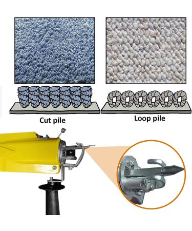ZIOKOK Tufting Gun - 2-in-1 Electric Carpet Rug Weaving Machine Starter Kit - Yellow - Buy Online on GoSupps.com