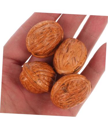 Alipis 20pcs Faux Fruit Decor Walnut Ornament Photo Props Walnut Artificial Food Fake Fruit Walnut Background Pretend Play Food Figure Lifelike Nut Ornament Wedding Birthday Present - Buy Online on GoSupps.com