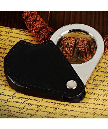 Pull Portable Magnifying Glass 2.5 Times / 45 Times Handheld Reading Magnifying Glass high Power Mirror with LED Lights Good Times - Buy Online on GoSupps.com
