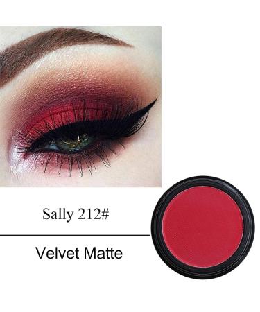 Erinde Red Eyeshadow Palette - Pigmented Nude & Pink Matt Eyeshadows - Waterproof Pressed Powder - Long-Lasting Eye Makeup 212 Sally - Buy Online on GoSupps.com