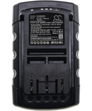5000mAh Replacement Battery for Bosch 1600A0022N Rotak 43LI & Universal HedgeCut 18V-50 | Fast International Shipping - Buy Online on GoSupps.com
