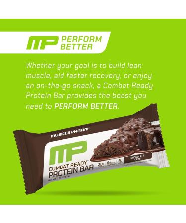 Muscle Pharm Combat Protein 2lb Vanilla and Combat Chocolate Cake Sport Bars - Buy Online on GoSupps.com
