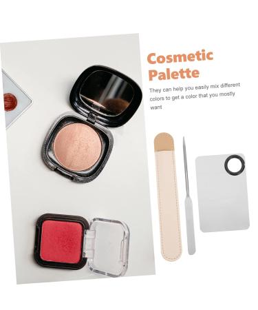 Buy 1 Set Palette Stick Beauty Spatula & Mixing Tray - Korean Makeup Kit with Stainless Steel Spatula | International Shipping - Buy Online on GoSupps.com