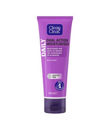 Clean & Clear Dual Action Moisturiser 100ml 100 ml (Pack of 1) Moisturiser
