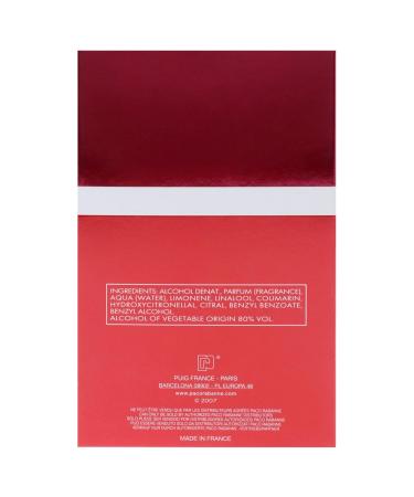 Ultrared By Paco Rabanne For Men Edt Spray 3.4 Oz - Buy Online on GoSupps.com