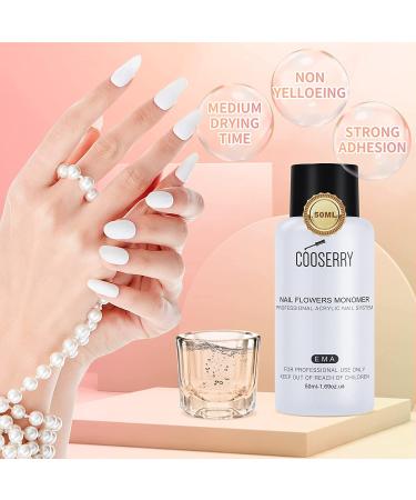 Cooserry Acrylic Nail Kit with Drill and UV Light - Professional Starter Set for Beginners - Complete Nail Extension Set with Acrylic Powder, Liquid Monomer, and Tools - Buy Online on GoSupps.com