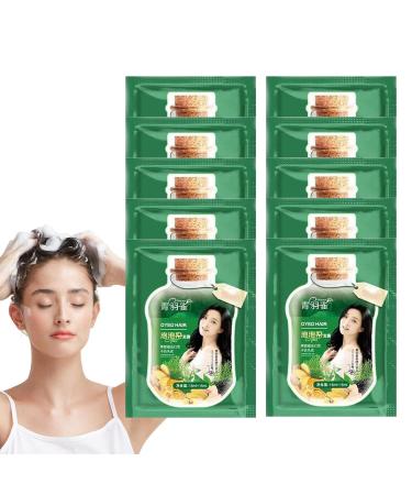 Natural Plant Hair Dye | Botanical Bubble Hair Color & Shampoo | Pure Plant Extracts for Men & Women | Eco-Friendly Black Hair Care - Buy Online on GoSupps.com