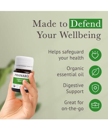Buy Pranarom Aromaforce Lemongrass Mini-Caps - Natural Wellness for Immune Support | International Shipping - Buy Online on GoSupps.com