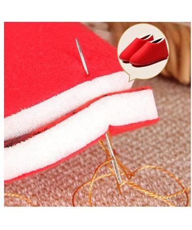30 Large Eye Stitching Needles - 3 Sizes - Big Eye Hand Sewing Needles - Clear Storage Tube - Buy Online on GoSupps.com