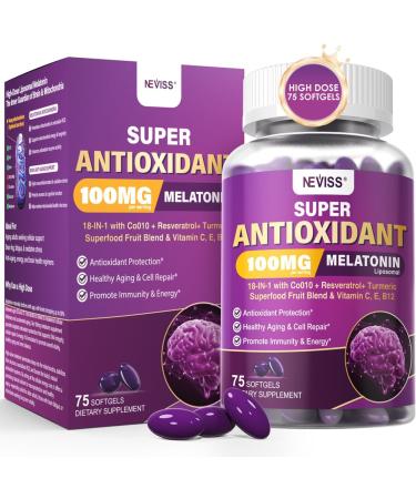 NEVISS Melatonin 50 mg Fast Dissolve Tablets + Ultra High Dose Melatonin 100mg - Buy Online on GoSupps.com