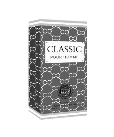 Hybrid & Company Classic Pour Homme For Men Eau De Parfum Vaporisateur Natural Spray 3.4 Fl Oz Classic Pour Homme 3.4 Fl Oz (Pack of 1) - Buy Online on GoSupps.com