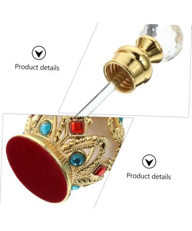 FOMIYES Essential Oil Bottle Perfume Bottle Holder Elegant Perfume Storage Bottle Travel Cosmetic Containers Glass Containers Refillable Travel Perfume Vial Ornament Container Filling 8.3x3.5cm Golden - Buy Online on GoSupps.com