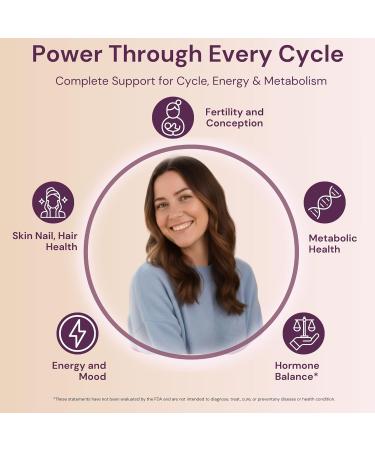 QSTA Myo-Inositol & D-Chiro Inositol Supplement for Women 4100mg (40:1 Ratio) 9-in-1 Hormonal & Metabolic Support with Folate, Vitamin B6, B12, D3, Zinc & Chromium 180 Count (Pack of 1) 1 - Buy Online on GoSupps.com