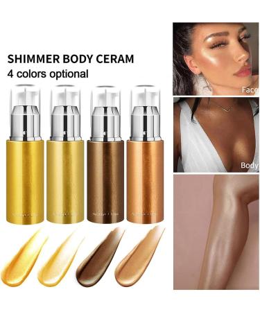 Star Flash Makeup Tanning Cream Shimmer Body Cream - 4 Colors Optional | Dark Black Bronzer Tanning Lotion 40ml | Best Gradual Bronzing & Sunless Tan for Glowing Skin - One Size - Buy Online on GoSupps.com