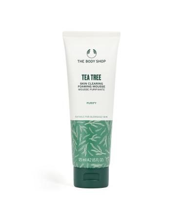 The Body Shop Tea Tree Skin Clearing Foaming Cleanser   Purifying Face Wash For Oily  Blemished Skin   Vegan   5 oz - Buy Online on GoSupps.com